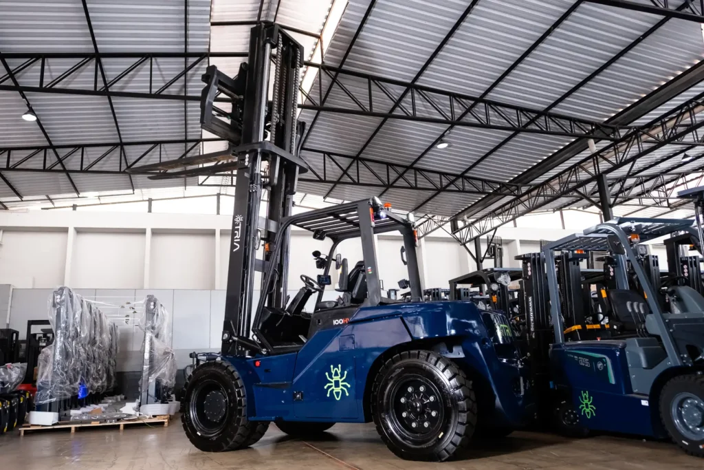 Operação com equipamento TRIA